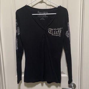 Cowgirl Tuff Never Give Up Top